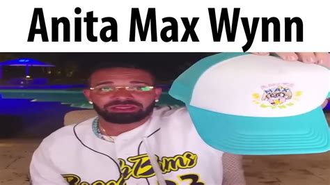 Anita max wynn gif - Anita Max Wynn Cap | Drake's Alter Ego , AnitaMaxWynn, I Need A max win, Funny Gif, Viral Tiktok AKTIclothing Local seller. Canada-based shop. You’re supporting a shop close to home with your purchase. Returns & exchanges accepted. Color Please select an option You can only make an offer when buying a single item. ...